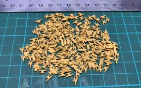15mm Boxwood Cleats 12/bag