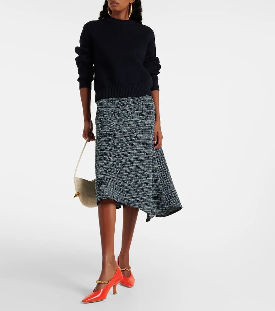 Bottega Veneta Sharp Chain leather pumps