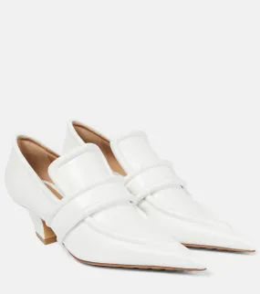 Bottega Veneta Spada leather loafer pumps