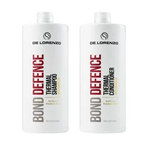 De Lorenzo Bond Defence Thermal Shampoo & Conditioner 960ml Duo (With Pumps)