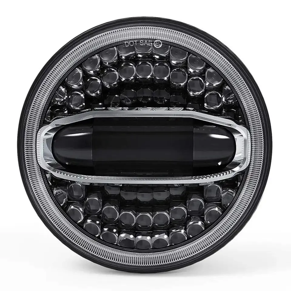 Dynamic 7 LED headlight insert