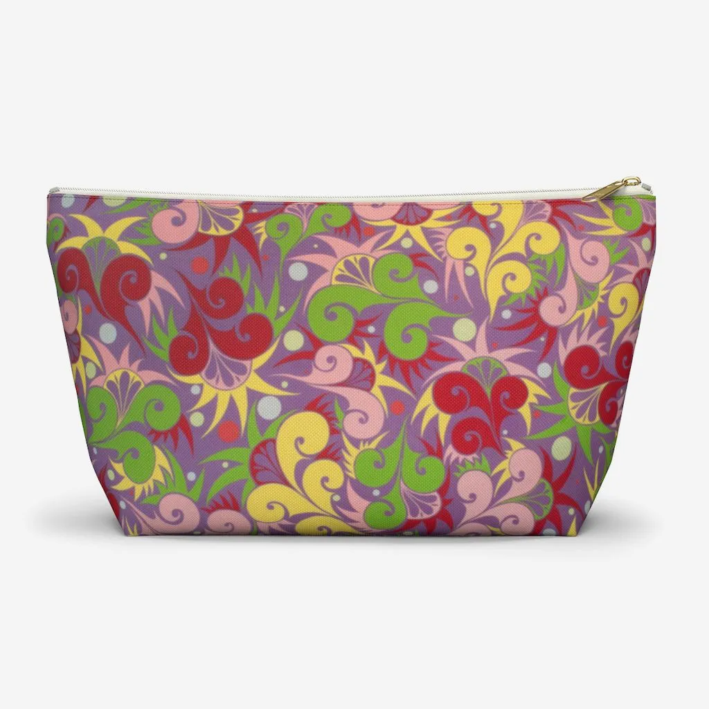 Floral Dynamic Accessory Pouch