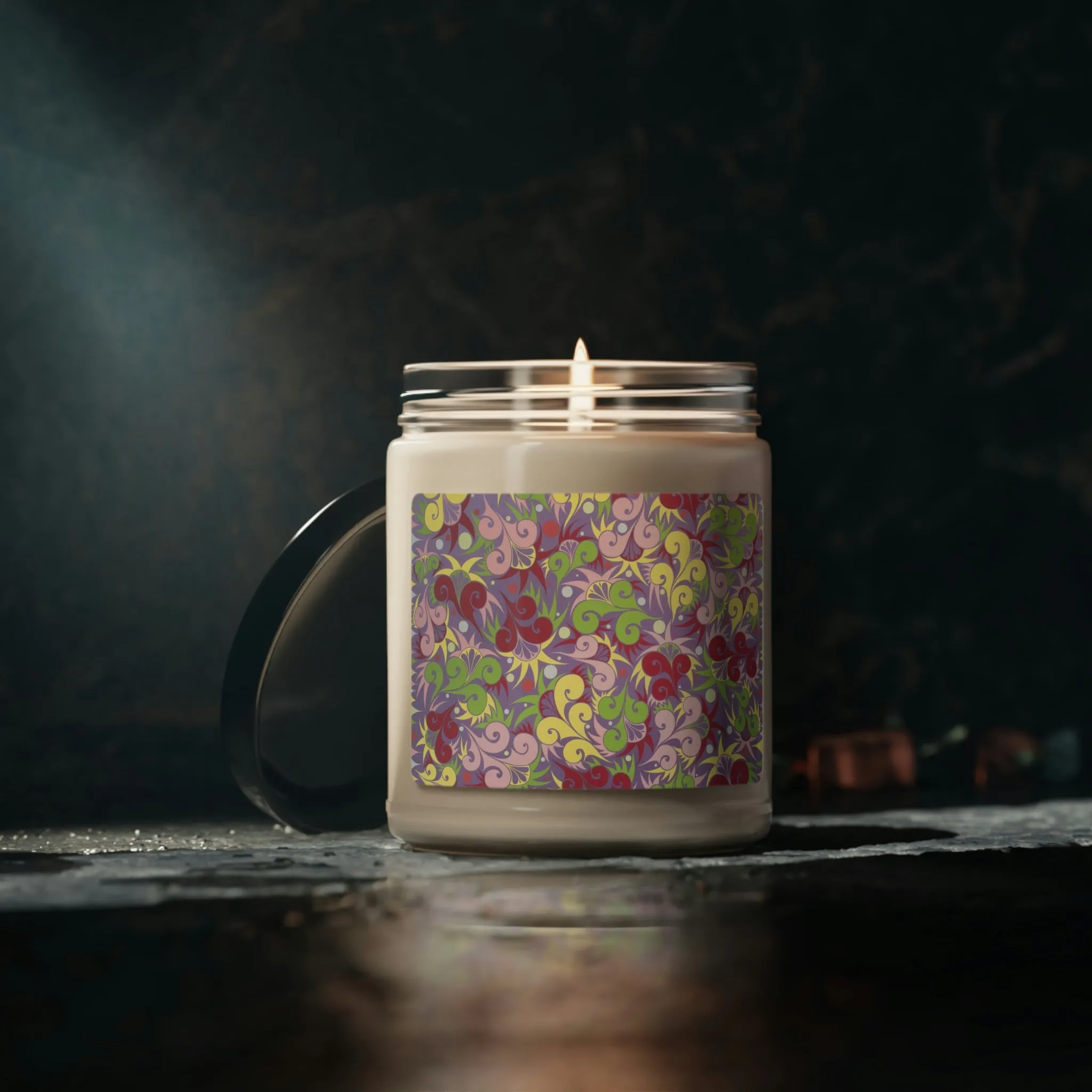 Floral Dynamic Candle
