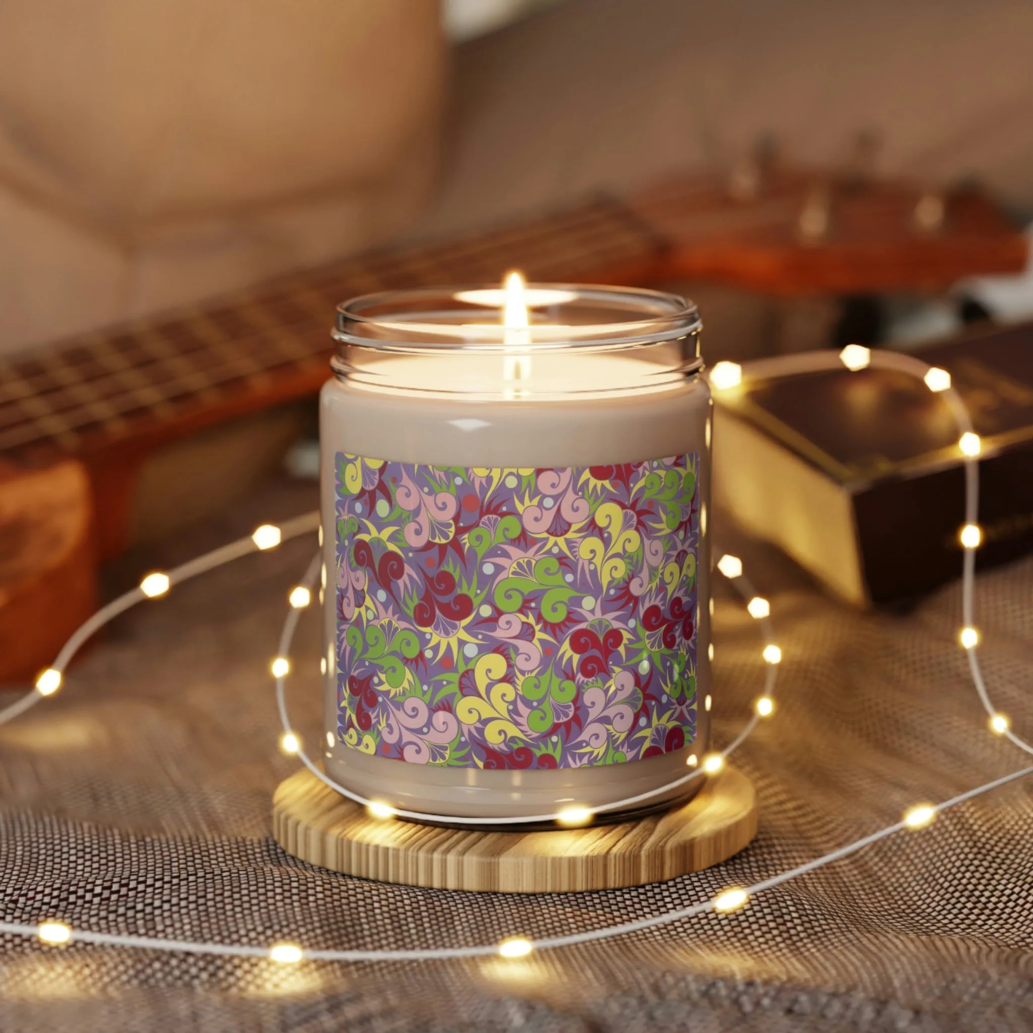 Floral Dynamic Candle