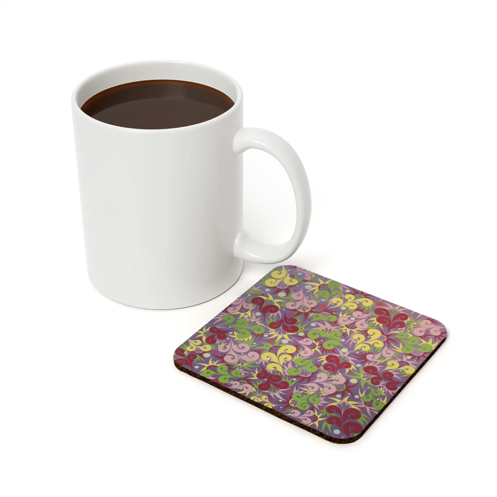 Floral Dynamic Coaster - 1 ea