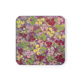 Floral Dynamic Coaster - 1 ea