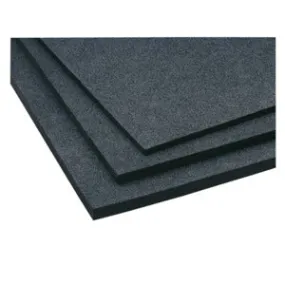 FOAM, BLACK, LEAD INSERTION  GRADE, 1/4 x 36 x 60 IN-25PK