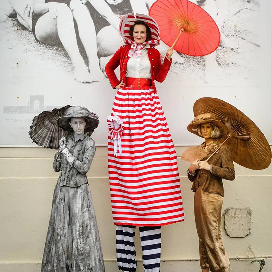 Free Lunch - Stilt Walkers - Hamilton
