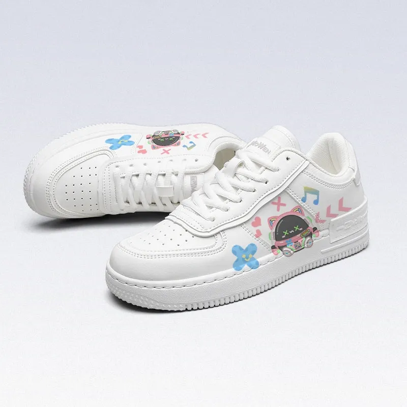 Kawaii All-Match Pink Cartoon Sneakers