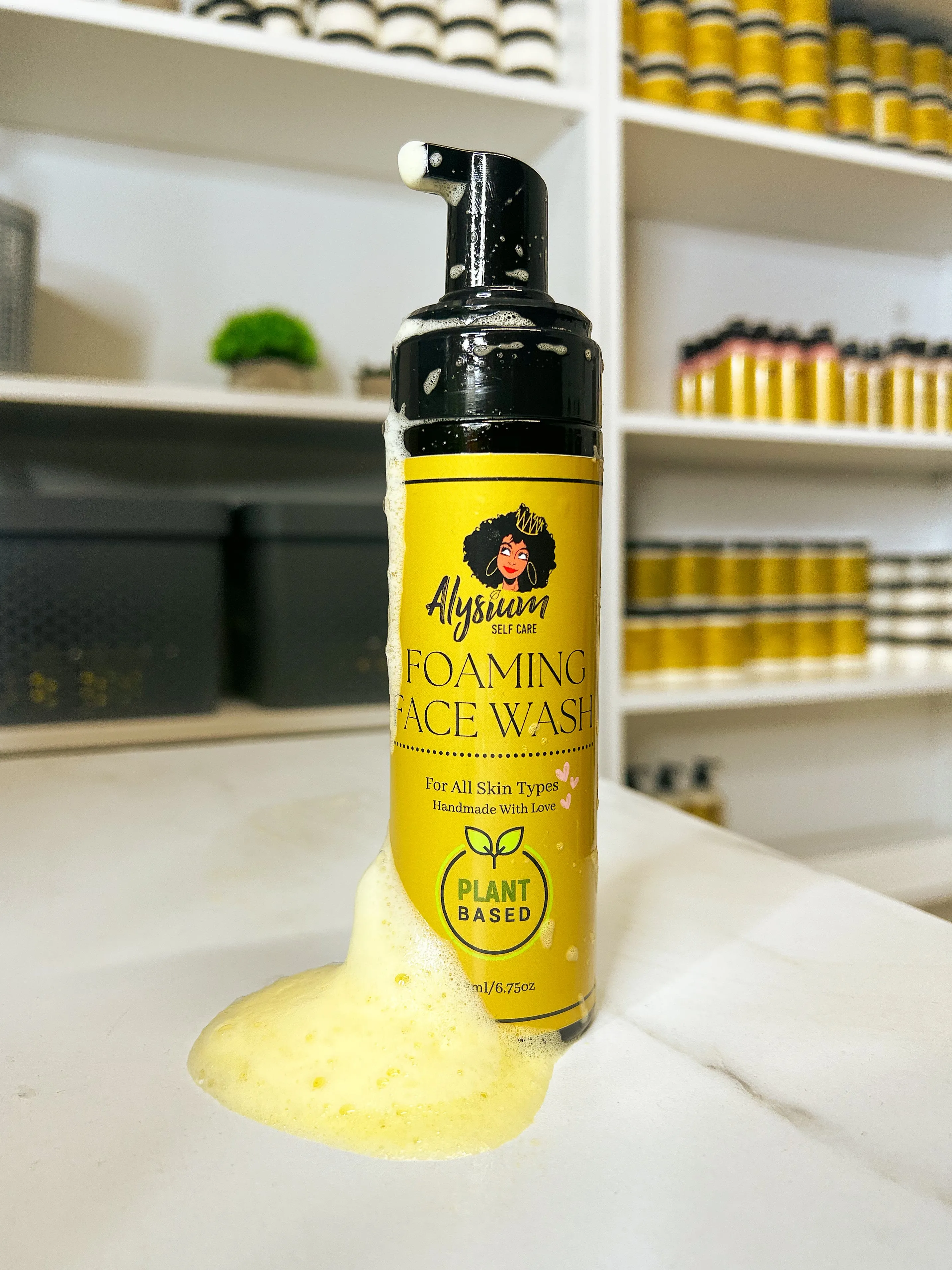 Plant Based Foaming Face Wash