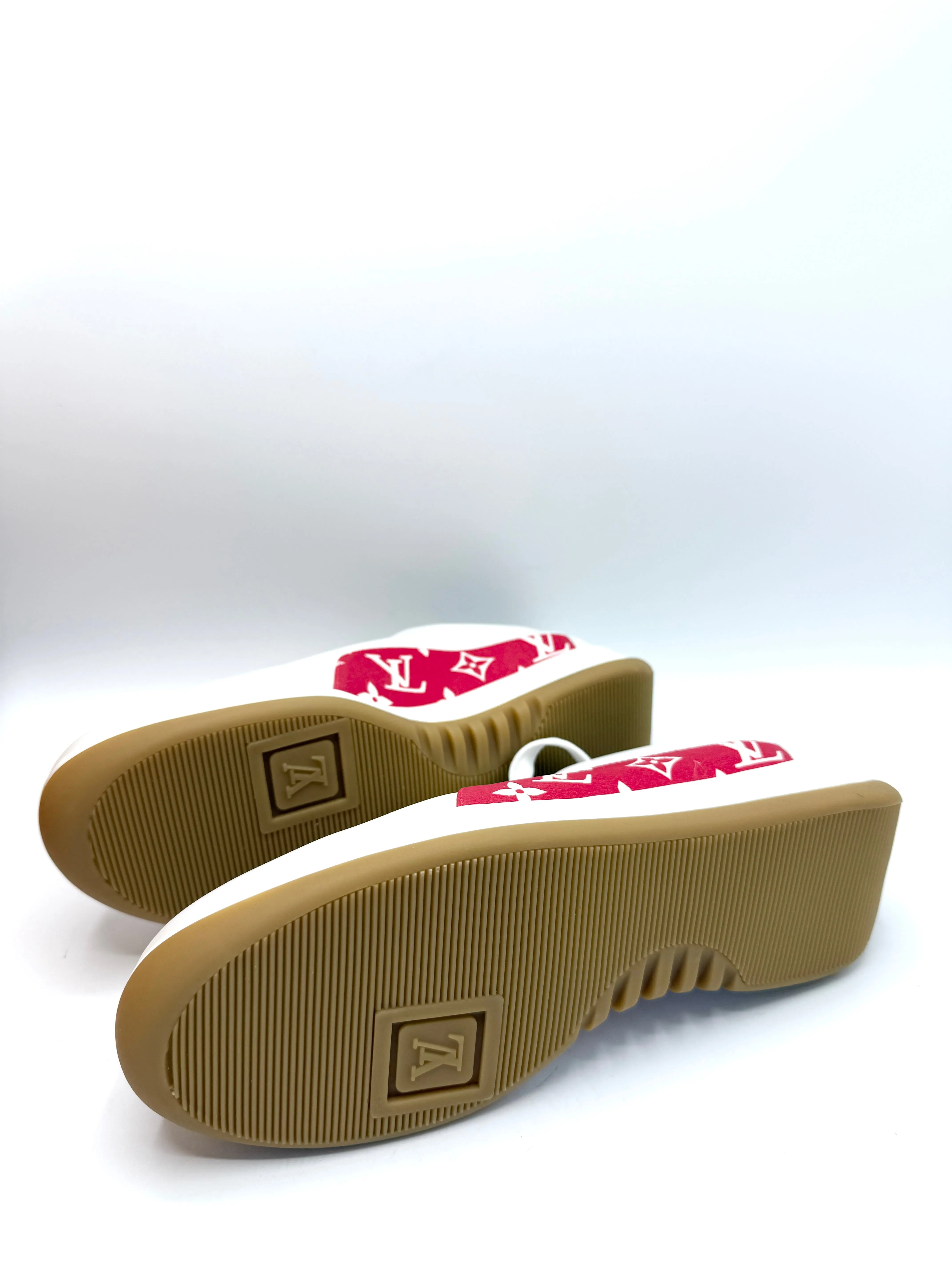 Red/White Supreme Sneakers