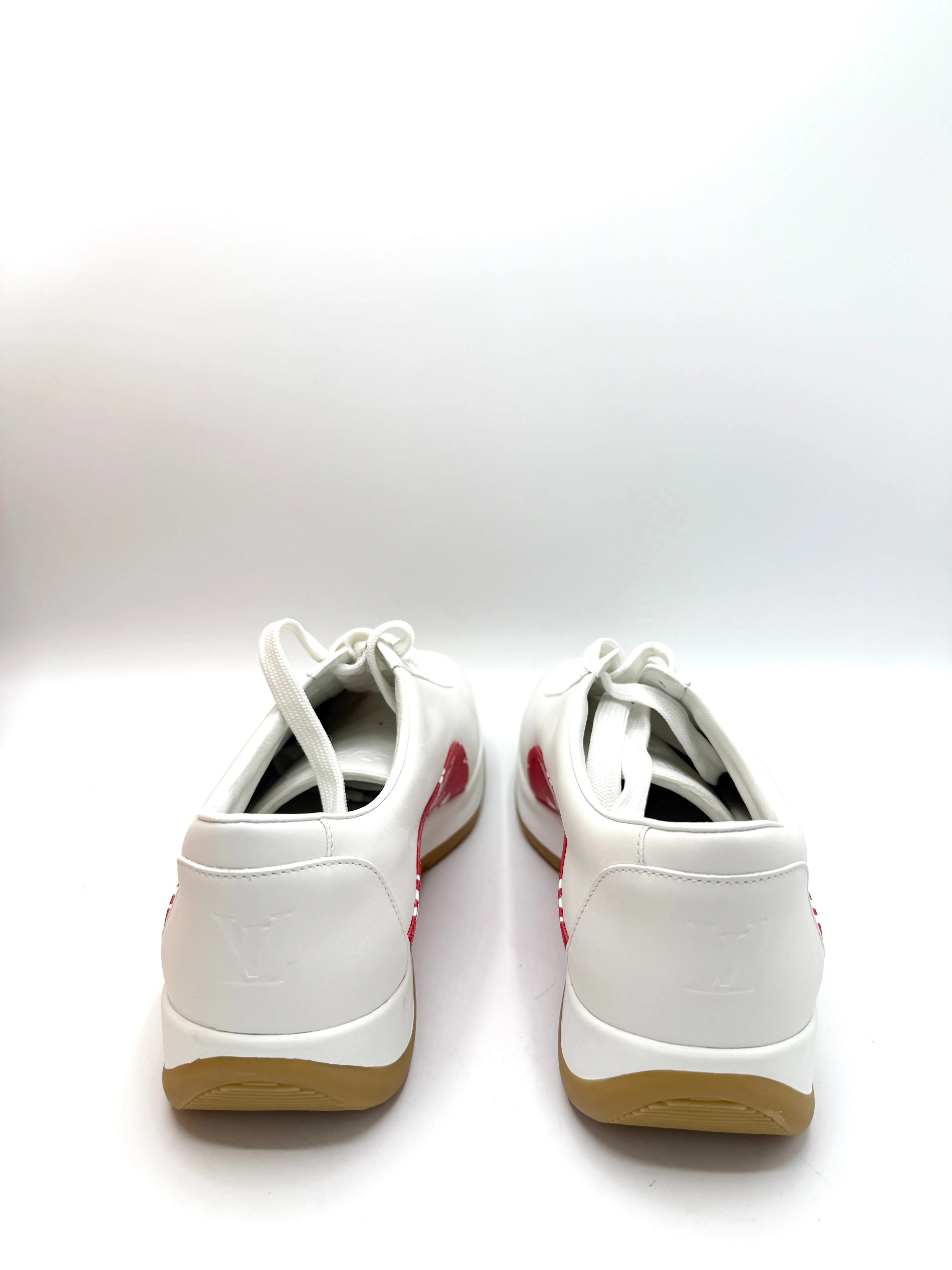 Red/White Supreme Sneakers