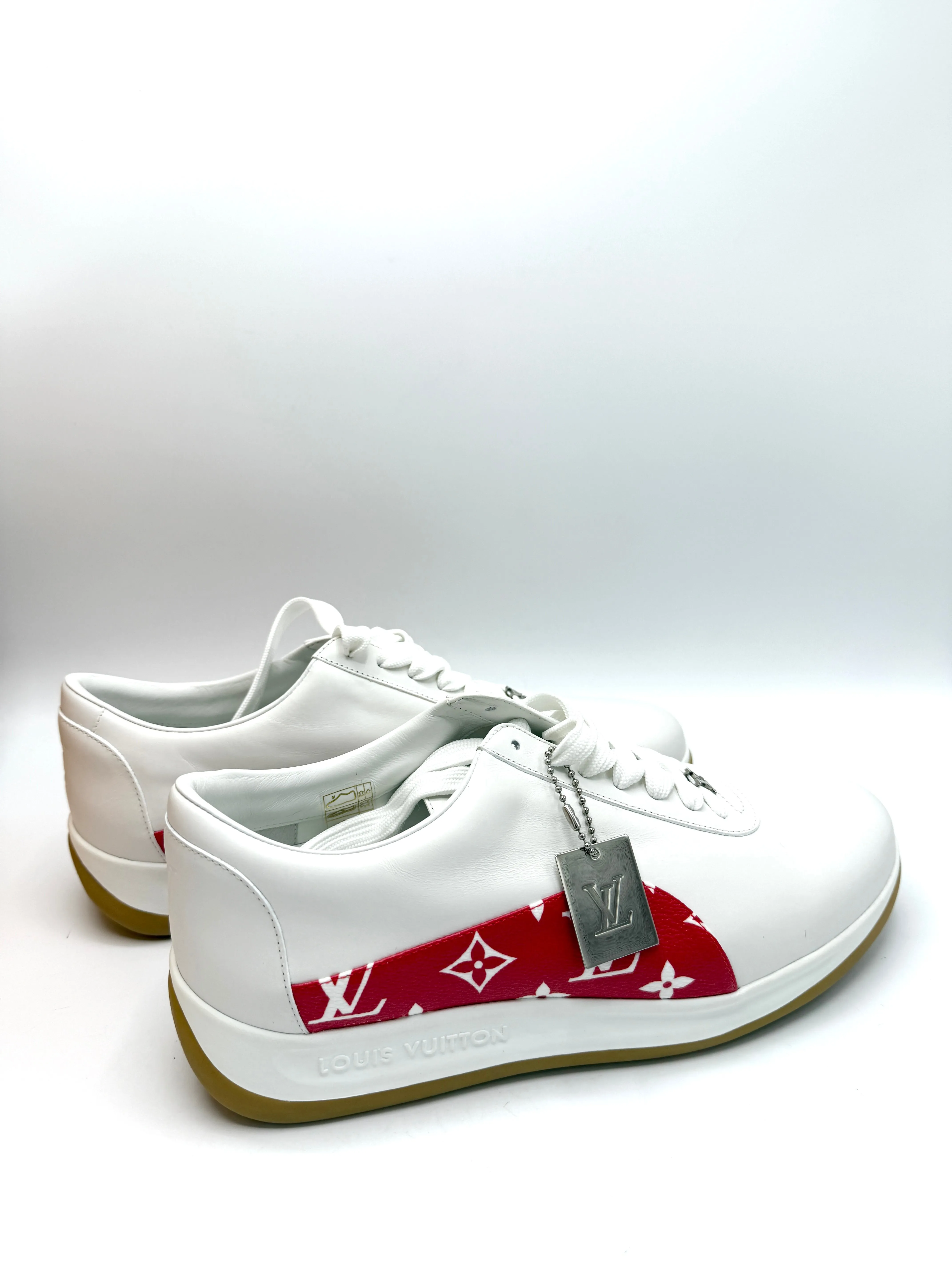 Red/White Supreme Sneakers