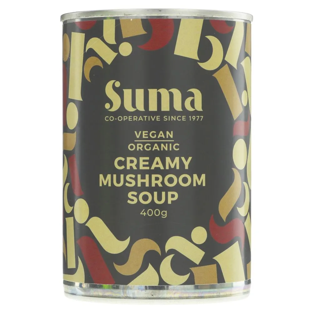Suma Vegan Organic Creamy Mushroom Soup 400g